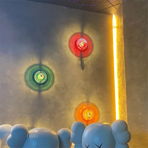 applique murale moderne en acrylique pour intérieur lumineux - vue 2 sur 12