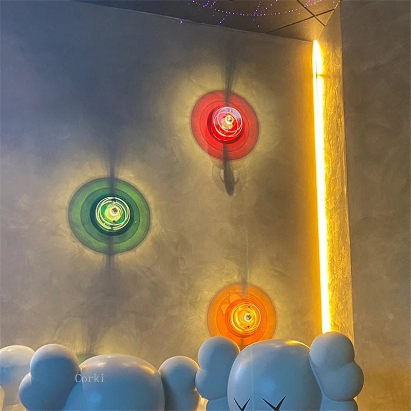 applique murale moderne en acrylique pour intérieur lumineux - vue 1 sur 12