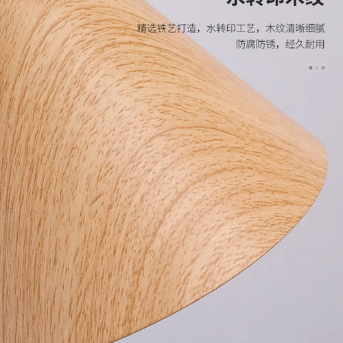 applique murale rotative en bois pour décoration intérieure moderne - vue 6 sur 8