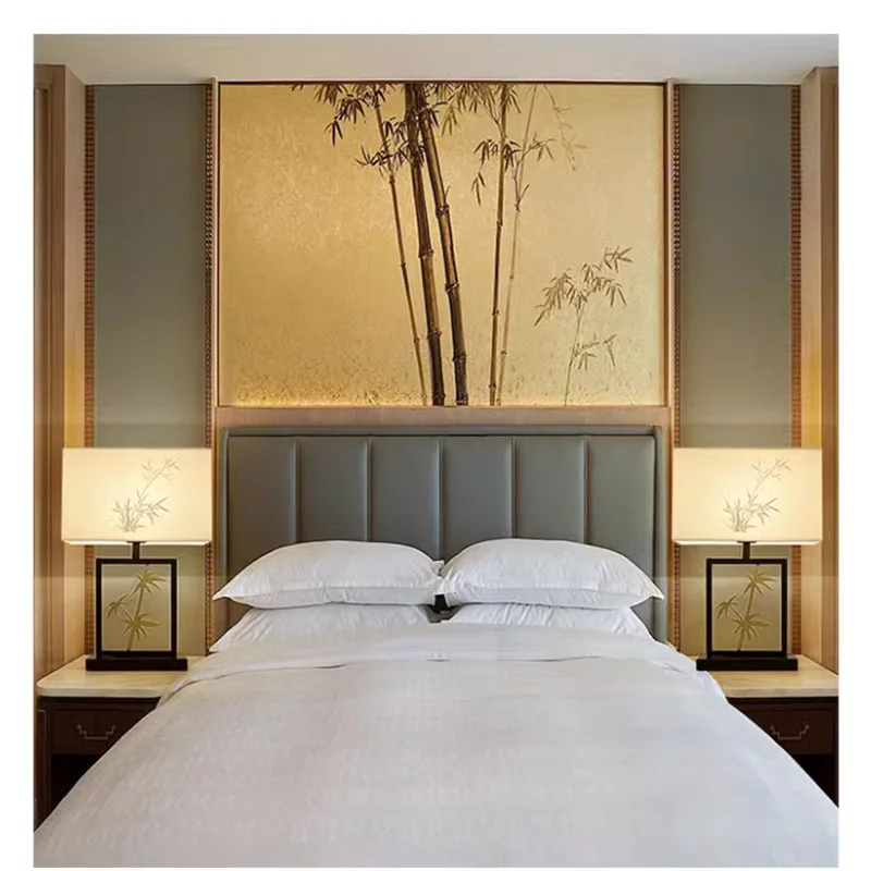 lampe de table rétro chinoise pour décoration intérieure créative et chaleureuse - vue 5 sur 7