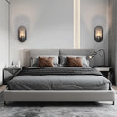 applique murale led minimaliste en aluminium luxueuse et créative