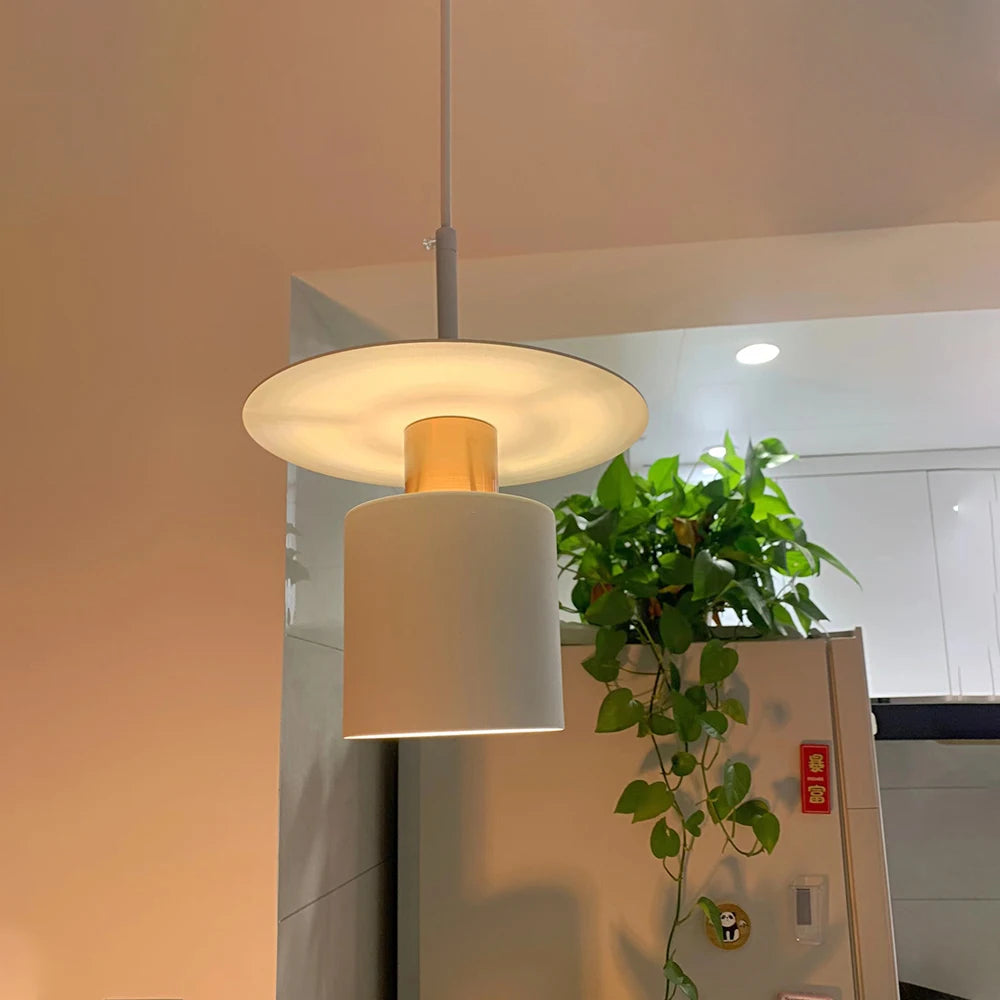 suspension créative à led moderne en fer décoratif - vue 6 sur 7