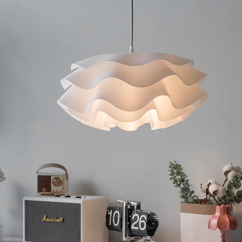 lustre nordique à fleurs pour éclairage intérieur décoratif - vue 2 sur 8