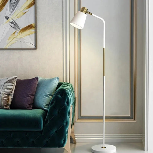 lampadaire nordique réglable à led pour éclairage décoratif - vue 2 sur 9