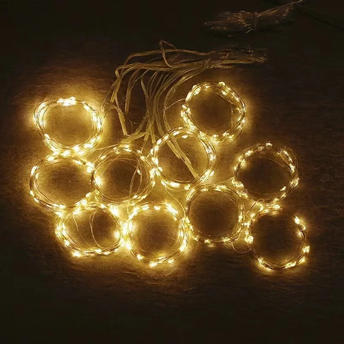 guirlande lumineuse à led pour décoration de festival et mariage - vue 4 sur 9
