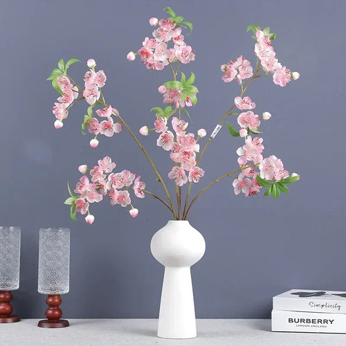 fleurs artificielles en soie pour décoration intérieure élégante - vue 4 sur 9