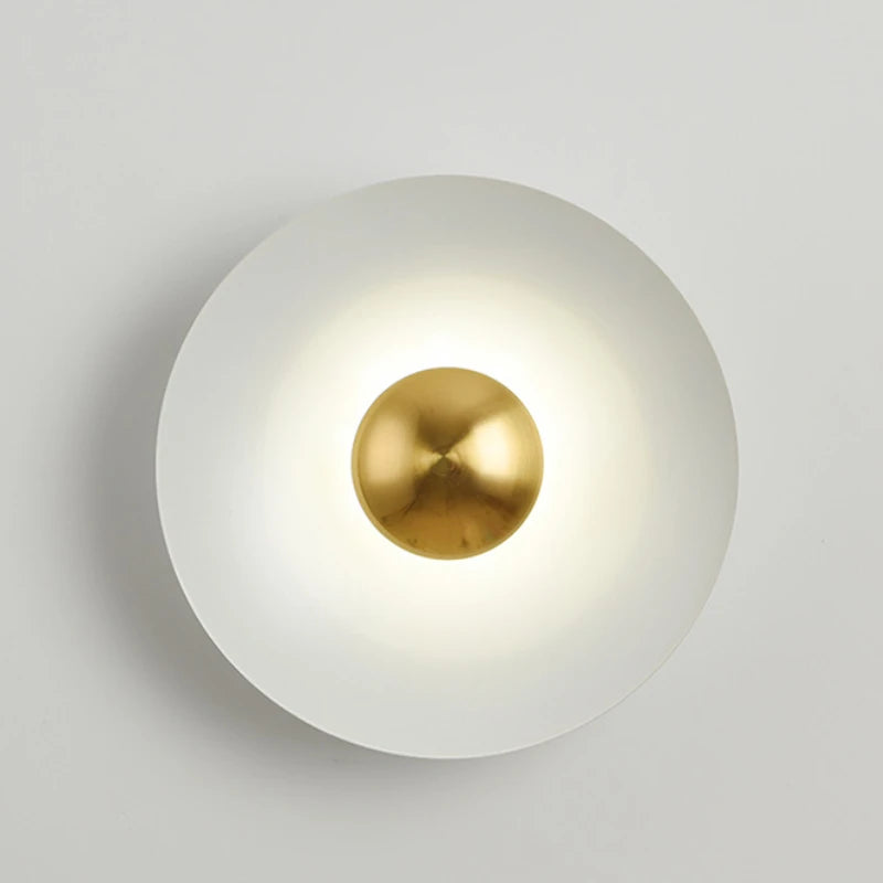 applique murale led en fer au design minimaliste moderne - vue 8 sur 11