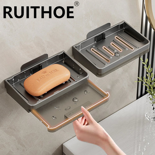 support mural pour porte-savon et accessoires de salle de bain - vue 2 sur 14