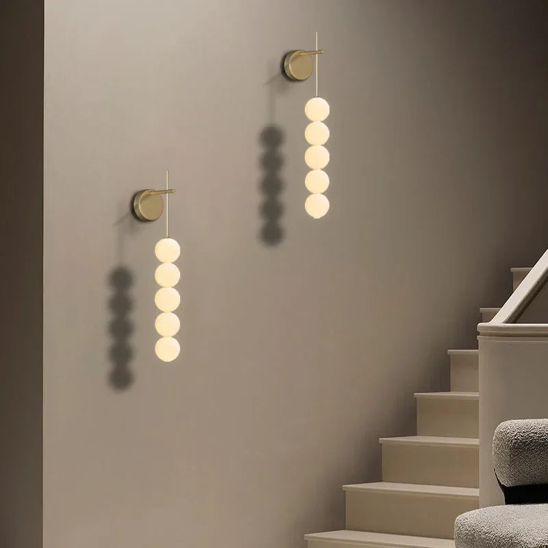 applique murale nordique de luxe au design moderne et décoratif - vue 3 sur 10