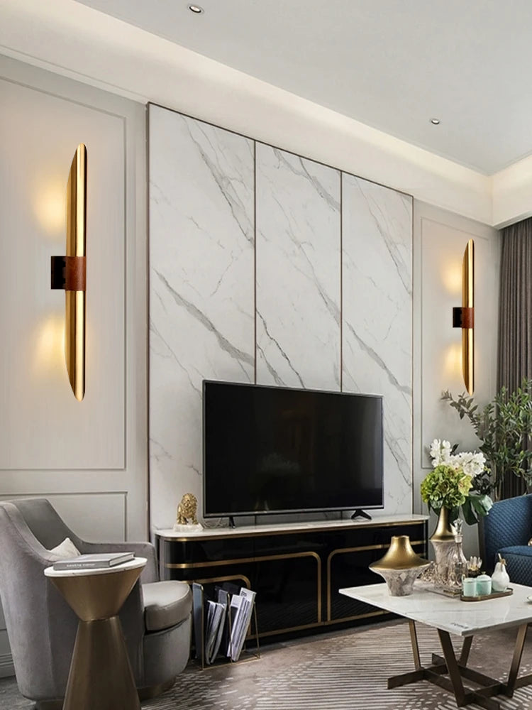 applique murale minimaliste à double tête design moderne - vue 5 sur 8
