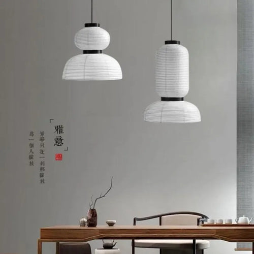 suspension en papier de riz au design danois pour décoration intérieure - vue 6 sur 9