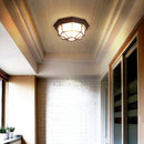 plafonnier led imperméable extérieur design rétro moderne et simple