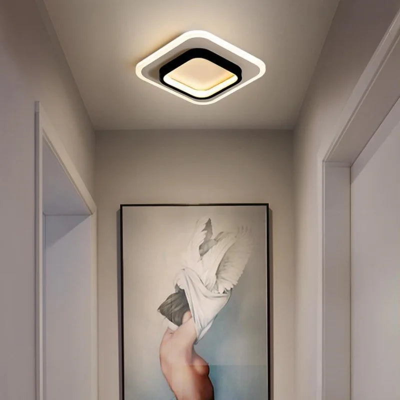 plafonnier led moderne design nordique éclairage créatif unique - vue 3 sur 8