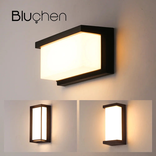 applique murale extérieure led étanche pour éclairage décoratif - vue 4 sur 9
