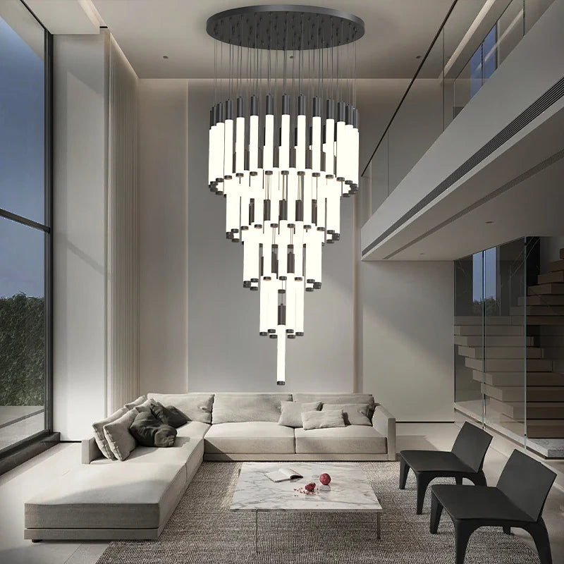 plafonnier moderne avec éclairage led pour intérieur élégant - vue 4 sur 16