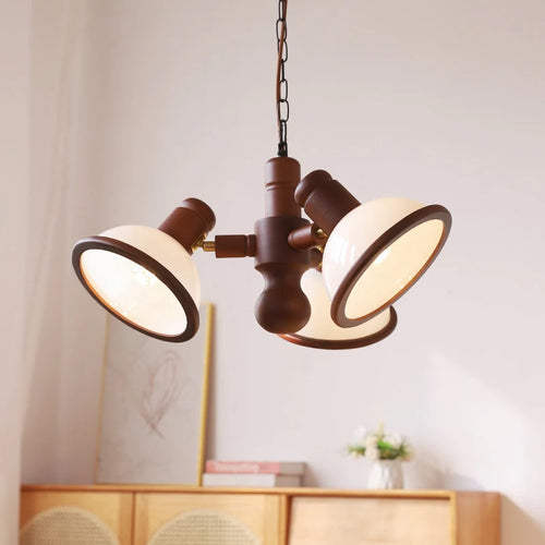 lustre rétro romantique éclairage à LED pour intérieur - vue 2 sur 8