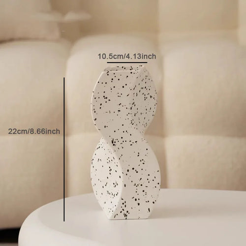 vase en céramique nordique pour décoration et arrangements floraux - vue 9 sur 11