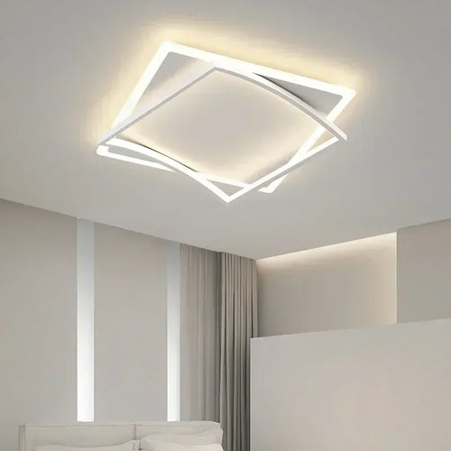 Plafonnier LED nordique pour chambre salon salle à manger étude cuisine plafond Lustre intérieur décor à la maison luminaire Lustre - vue 4 sur 22