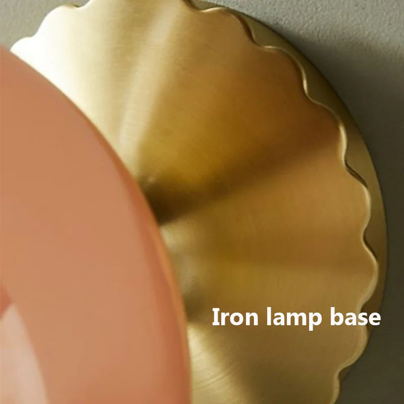 applique murale postmoderne de luxe avec lumières led - vue 5 sur 9