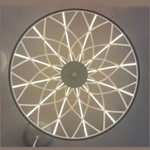 plafonnier moderne en corde tressée pour décoration intérieure - vue 5 sur 10