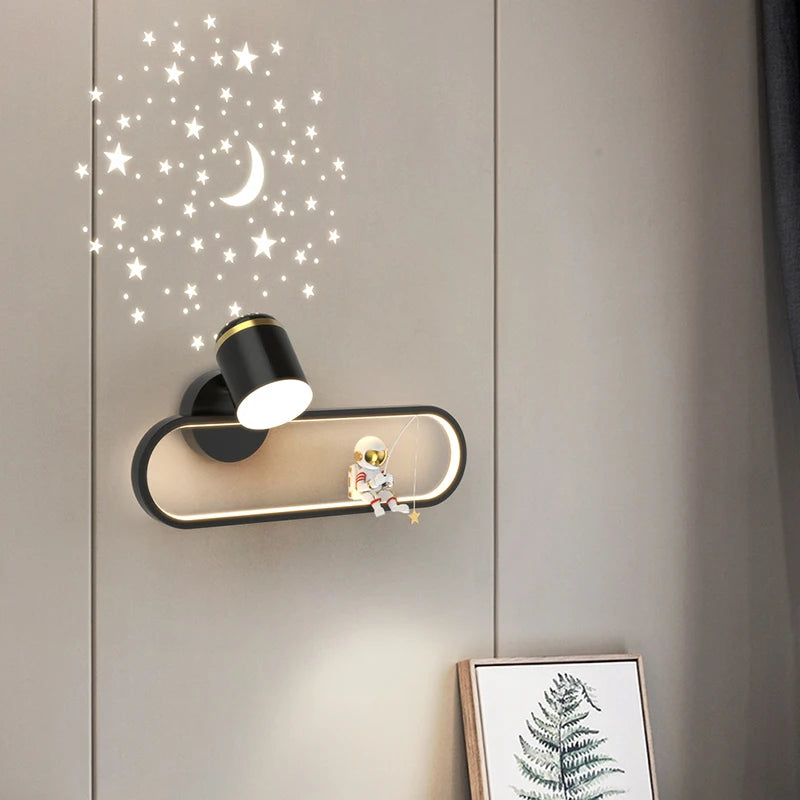 applique murale nordique ciel étoilé pour chambre d'enfants - vue 5 sur 12