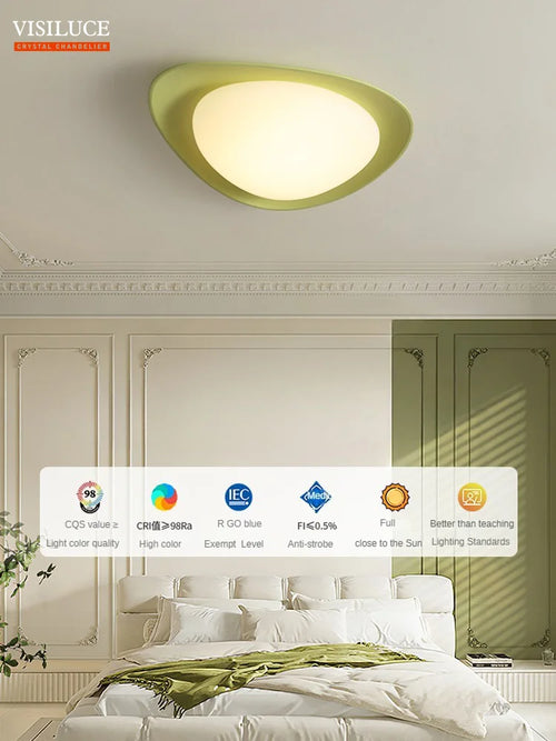 plafonnier led moderne pour décoration intérieure nordique - vue 4 sur 10