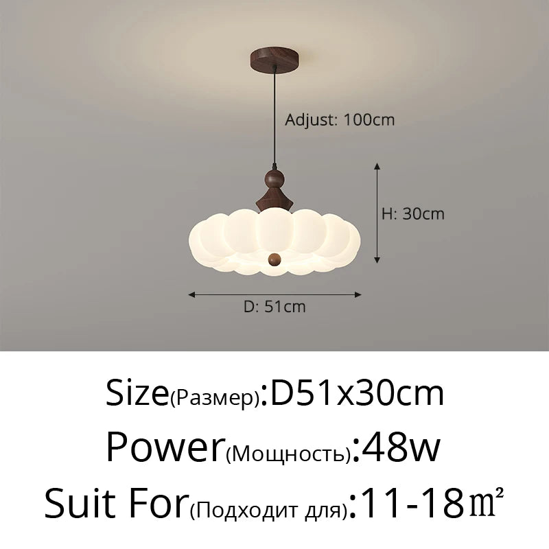plafonnier minimaliste moderne créatif et chaleureux pour intérieur - vue 11 sur 12