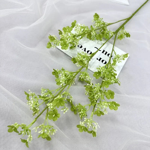 branches de gypsophile artificielles en soie pour décoration intérieure - vue 13 sur 14
