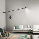 applique murale pivotante style industriel avec angle réglable led