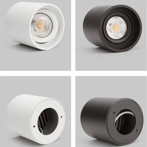 nouveaux spots led cylindriques à intensité variable pour éclairage intérieur - vue 6 sur 8