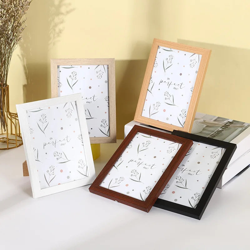 cadre photo en bois moderne pour décoration intérieure - vue 1 sur 10