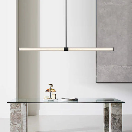 lustre de luxe en verre de cuivre pour barre d'île moderne - vue 3 sur 9