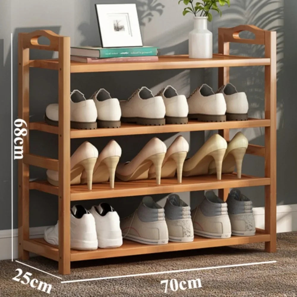 étagère à chaussures intérieure 3 4 5 étages organisateur de rangement multicouche - vue 11 sur 17