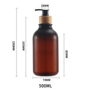 bouteille distributrice de savon portable avec pompe