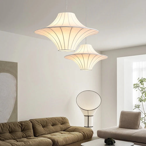 lustre à led créatif nordique pour décor contemporain élégant - vue 3 sur 8