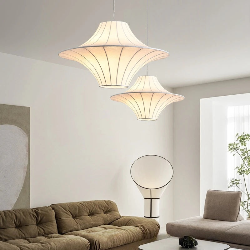 lustre à led créatif nordique pour décor contemporain élégant - vue 3 sur 8