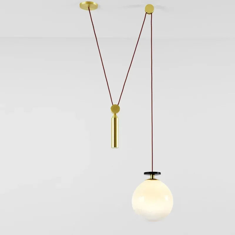 Suspension de plafond de forme réglable de concepteur bricolage combiné en métal chambre salon Table à manger décor éclairage LED luminaire suspendu - vue 11 sur 25