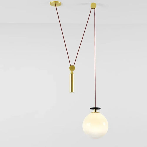 suspension en métal réglable design pour éclairage intérieur décoratif - vue 16 sur 25