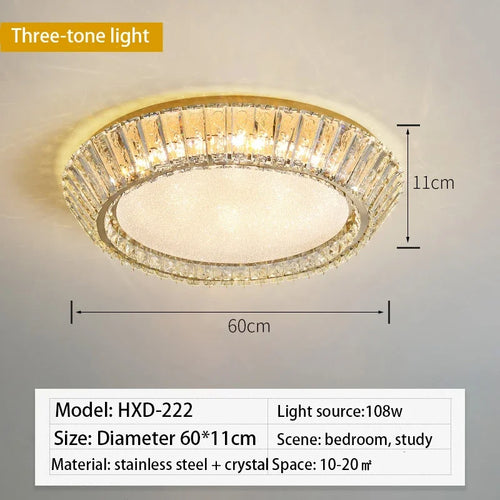 plafonnier en cristal de luxe pour décoration intérieure élégante - vue 10 sur 10