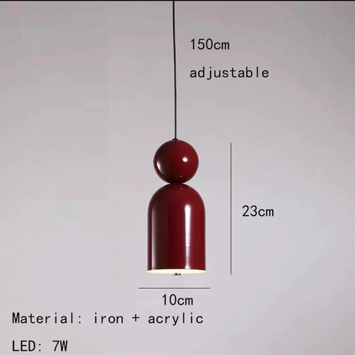lustre moderne réglable cordon métallique pour intérieur design - vue 13 sur 24