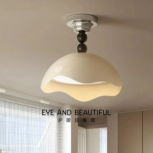 plafonnier nordique créatif à led avec télécommande et luminosité réglable - vue 7 sur 6