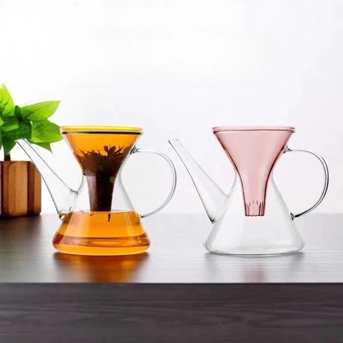 Théière kung fu verre infusion rapide avec filtre - vue 4 sur 7