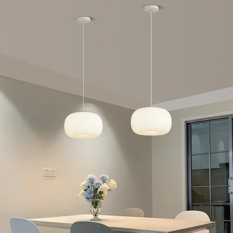 lustre led moderne pour décoration intérieure et ambiance chaleureuse - vue 1 sur 12