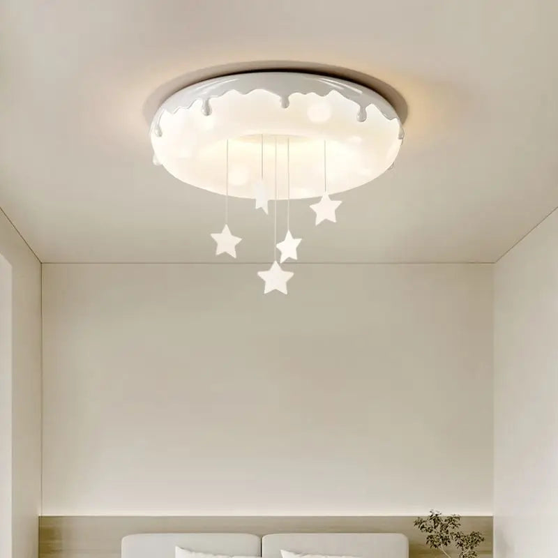 lustre donuts lampe ronde à bulles pour enfants protection des yeux - vue 4 sur 24
