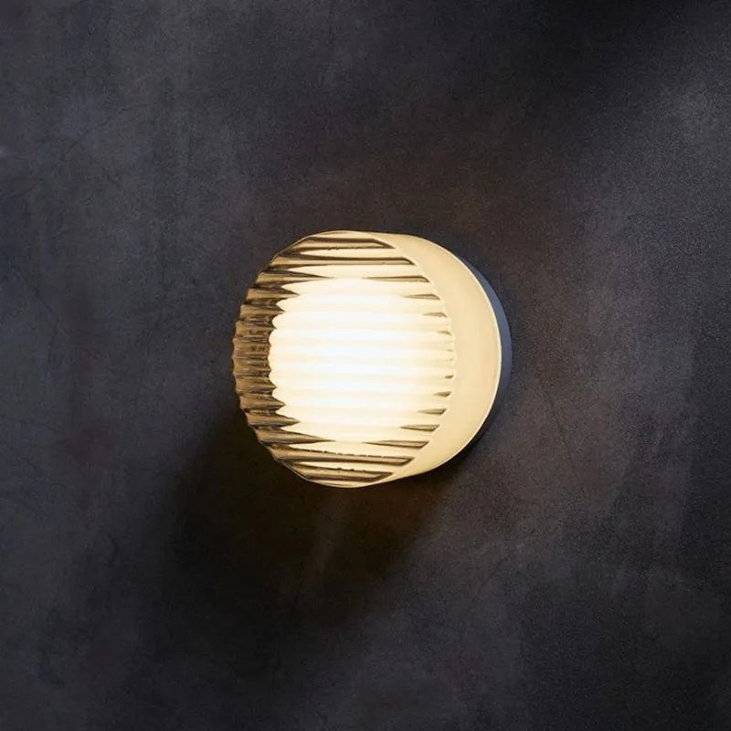 Applique murale LED moderne en gelée d'ambre - vue 3 sur 12