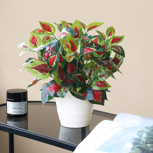 plante tropicale artificielle en plastique pour décoration intérieure et extérieure - vue 2 sur 7