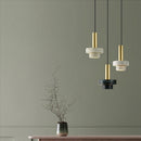 Suspension LED en marbre décorative pour divers espaces