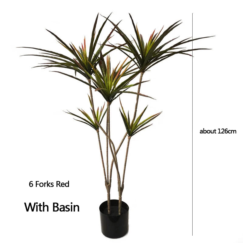 plantes artificielles dracaena pour décoration intérieure tropicale - vue 15 sur 20