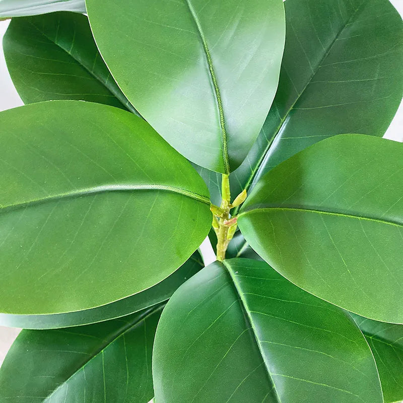 faux ficus magnolia artificiel plantes décoratives pour intérieur et extérieur - vue 4 sur 10