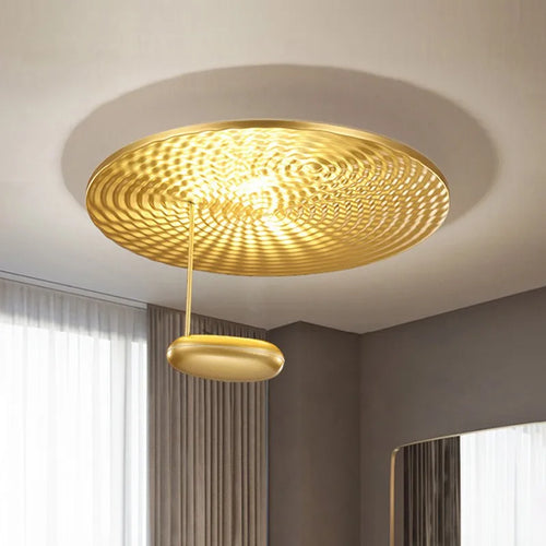 lustre italien moderne minimaliste créatif réflexion diffuse haricot lumière - vue 2 sur 10